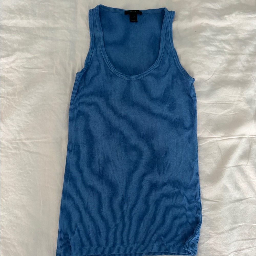 J. Crew Vibrant Blue Tank Top